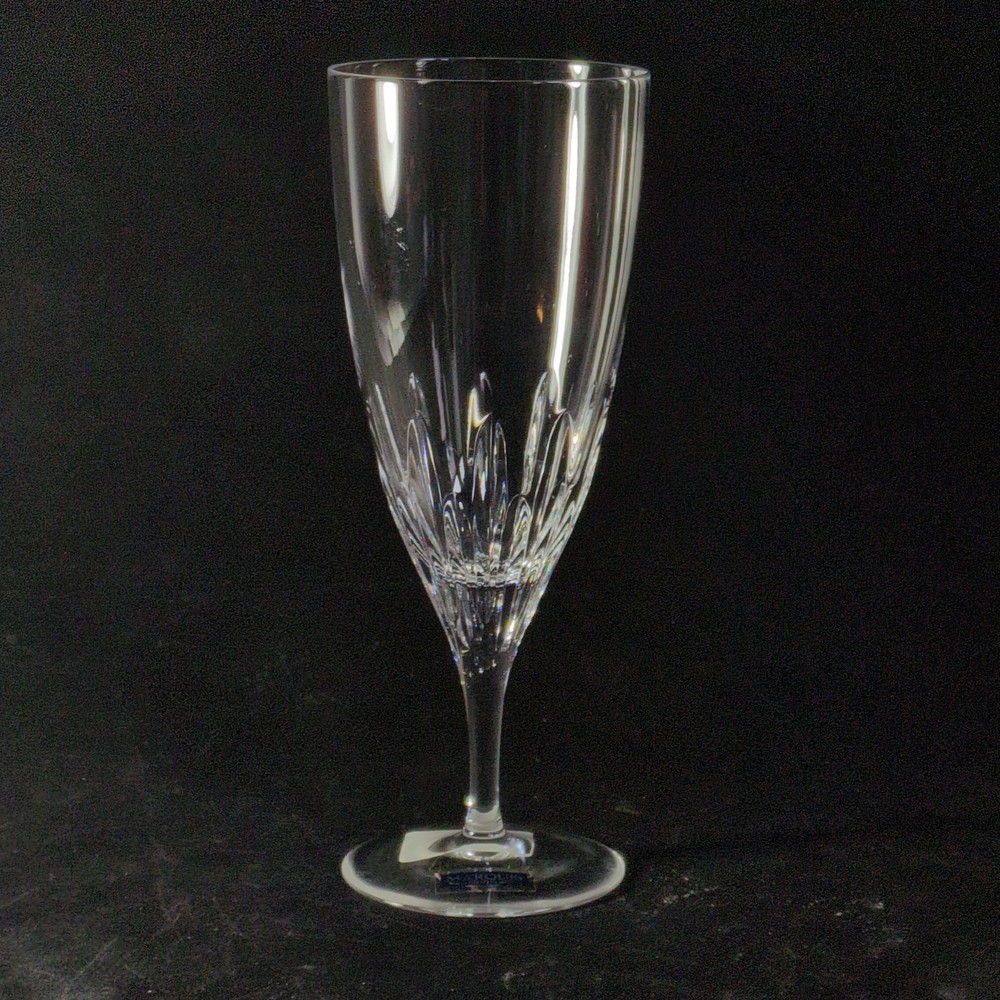 WATERFORD Marquis CLARIA ICED TEA GLASS, Cut Crystal, 8″, 10 oz, NEW, SIGNED