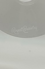Biarritz Royal Brierley Crystal NEW 8.25” x 3” Wide Wine Glass Goblet