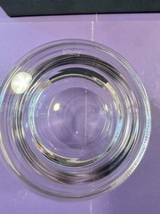 Steuben Glass HEAVY CUT Pattern Old Fashioned Tumbler with a Box, 3 1/2″ Tall