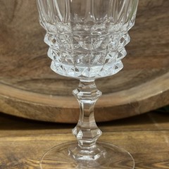 Cristal d’Arques Durand Tuileries 6″ 7 Oz Water Goblets Glasses France Crystal