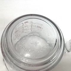 Anchor Hocking Glass Measuring Cup 2 Cup D Handle #698 Red Lettering