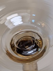 Murano Style Amber Champagne Coupes MCM Unsigned but Gorgeous