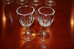 EAPG Falmouth Straight Huber Mixed Lot of 13 Vintage Goblets Various Sizes