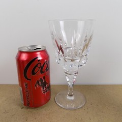 8 Atlantis Crystal Lisbon Water Glasses Goblets 6.75″ Tall