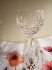 Waterford Lismore Oversize Hock Wine Goblets