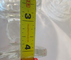 Vintage Indiana Glass Park Lane Colony Clear Dessert Sherbet Cups Set of 6