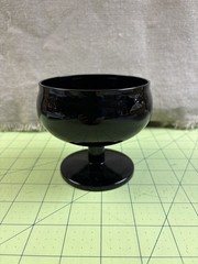 Block Crystal Champagne/Sherbet Coupe, Capers/Tulip Pattern, Made In Portugal