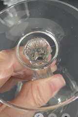 Cristal D’ Argues Durand Flammers Crystal Water Goblets 7” Set of 4