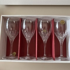 Qty 8 Cristal d’Arques 2.25oz 5” Glasses. Genuine Lead Crystal. New old Stock