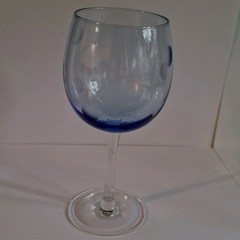 Waterford Crystal Marquis Polka Dot Goblet Wine Glasses Set of Four