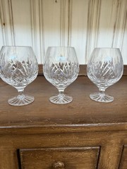 Set of 3 Royal Doulton Westminster Brandy Glasses – 5 1/4”