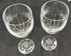 Pair Of Decor Plain by LENOX Water Goblets 8in