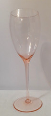 LOT OF 4 MIKASA ELITE PINK 9″ WATER GOBLET STEMMED