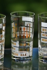 Vintage Cocktail Highball Glasses Set of 7, Whiskey – Bourbon Glasses 1950’s