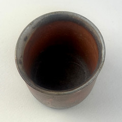 Lindsay Oesterritter Studio Pottery Tumbler Wood Fired Rocks Cup ArtisanHandmade