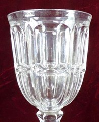 EAPG Bigler Goblet Flint Glass Various Makers 1840s-1870s Antique #72
