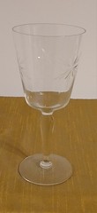 VTG Crystal Water Or Wine Glass