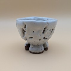 sake cup　”GUINOMI　HAGI-YAKI”　white01