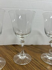 ROYAL BAVARIAN CRYSTAL Wine Water Glass Stemware Set Of 3