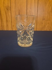Anchor Hocking Early American Prescut glass tumbler. Individually priced. 8 avai