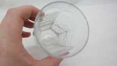 Libbey Chivalry Clear Glasses Textured Tumblers 5.25″ & 6.25″ Mixed Lot of 3