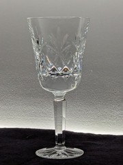 Lenox Crystal Charleston Water Goblet EUC 7.5 inches