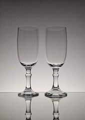 Tapio Wirkkala Iittala set of six vintage beer goblet glass 1980s Finland