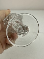 Vintage EAPG Set Of 5 Mini Wine Glasses