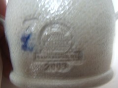 Rowe Pottery Works Childs 2 Handled Drinking Cup