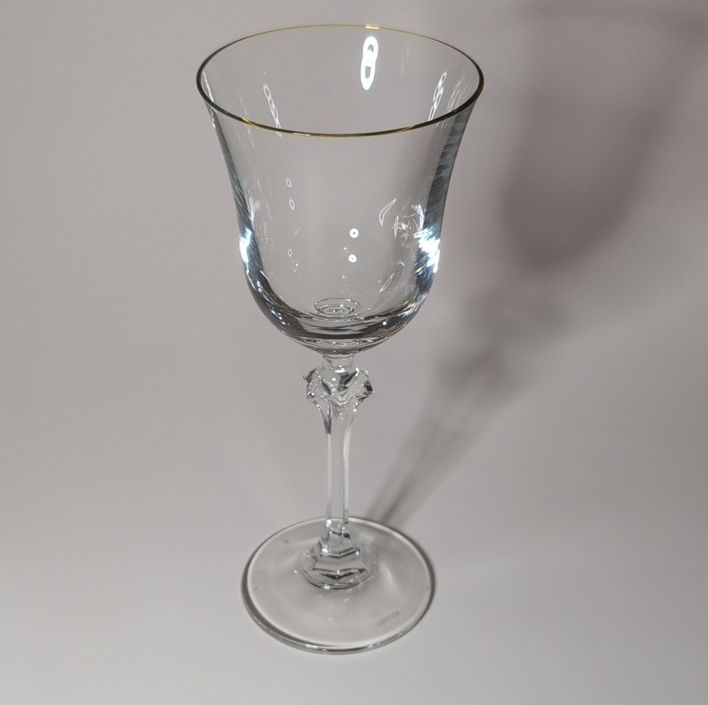 ONEIDA Tosca Wine Glass with Gold Rim