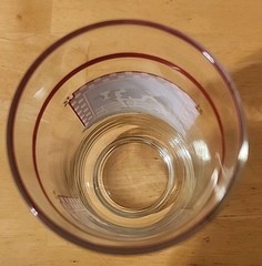 Vtg Indiana Fannie’s Farm Glass Cow Cooler Tumblers Glasses 16 oz Set of 6