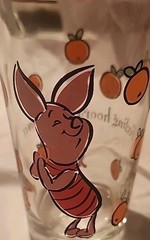 VINTAGE SET OF 3 WINNIE THE POOH ANCHOR HOCKING GLASSES 1970s 9OZ 4.5″ x 2.5″