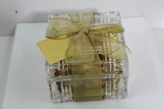 CRYSTAL TEMPTATIONS 24% PREMIUM CRYSTAL TRINKET BOX WITH CANDY 4″