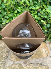 Pair of Hand made NIP 7 oz. Tipsy Tumblers / Cocktail Glasses / NWB
