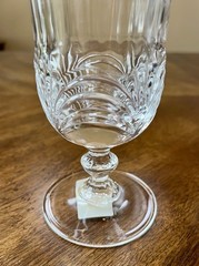 Iced Tea Glasses “Aurea Gold” By Royal Crystal Rock Set Of 6 Made In Italy