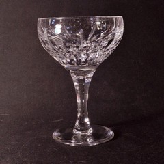 ATLANTIS AZORES CHAMPAGNE GLASS, Cut Lead Crystal, 5 3/8″, 6 oz, PORTUGAL
