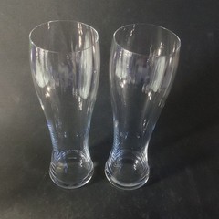 RIEDEL VIVANT PILSNER BEER GLASSES, Lead Free, 9 3/8″, 32 oz, AUSTRIA, 2PCS