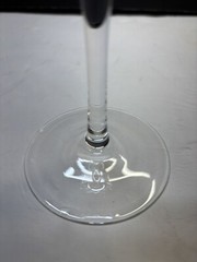 Rogaska Memoir Gold Rimmed Wine Glasses