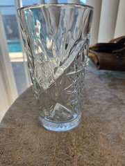 Libbey USA Hobstar Tall 16 oz. Cooler Glass Highball Tumbler