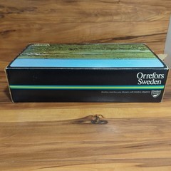 Orrefors Elixir Wine Tasting Glasses By Nils Lanberg 1969 Original Box