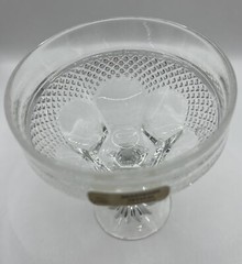 Hearthside Crystal Champagne Sherbet Glass 8 oz Yugoslavia with origanal sticker