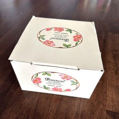 Franciscan Desert Rose Double Old Fashion 14 oz. 4 Piece Boxed Set New Old Stock