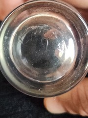3 «On the Rocks» Clear Flared Heavy Bottom Glasses by Libbey Glass • 3⅜» Tall