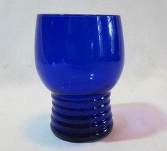 Imperial Shaeffer Cobalt Blue 4” 8 oz Flat Tumbler(s)