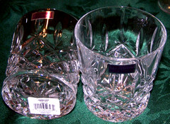 2 NWT Marquis By Waterford Markham Clear Crystal Old Fashion Glasses