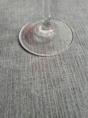 Lenox HOLIDAY GEMS RUBY BALLOONS 10oz Crystal Wine Glass Set 4Pc Excellent Cond!