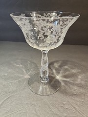 Cambridge Chantilly Tall Champagne Coupe/Sorbet Glass