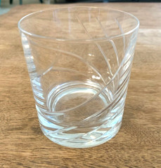1 Junon Clear Cristal Old Fashioned Low Ball D’Arques Durand Crystal Glass
