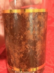 Timeless Vintage Culver 22k Gold Tortoiseshell Highball Glasses Set/5 MCM