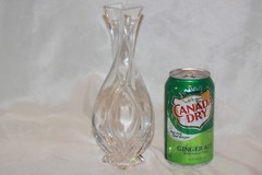 Modern Abstract Crystal Bud Vase